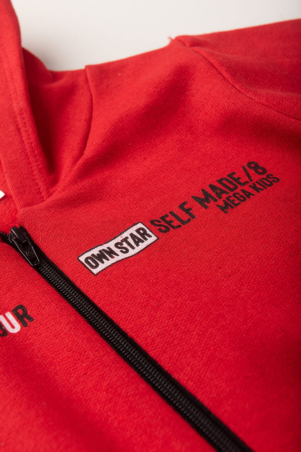 Conjunto Moletom Peluciado Infantil Masculino Extreme - Vermelho