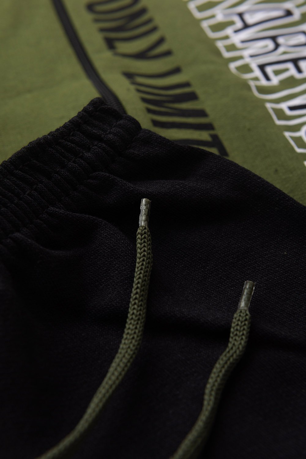 Conjunto Moletom Peluciado Infantil Masculino You are Your - Verde