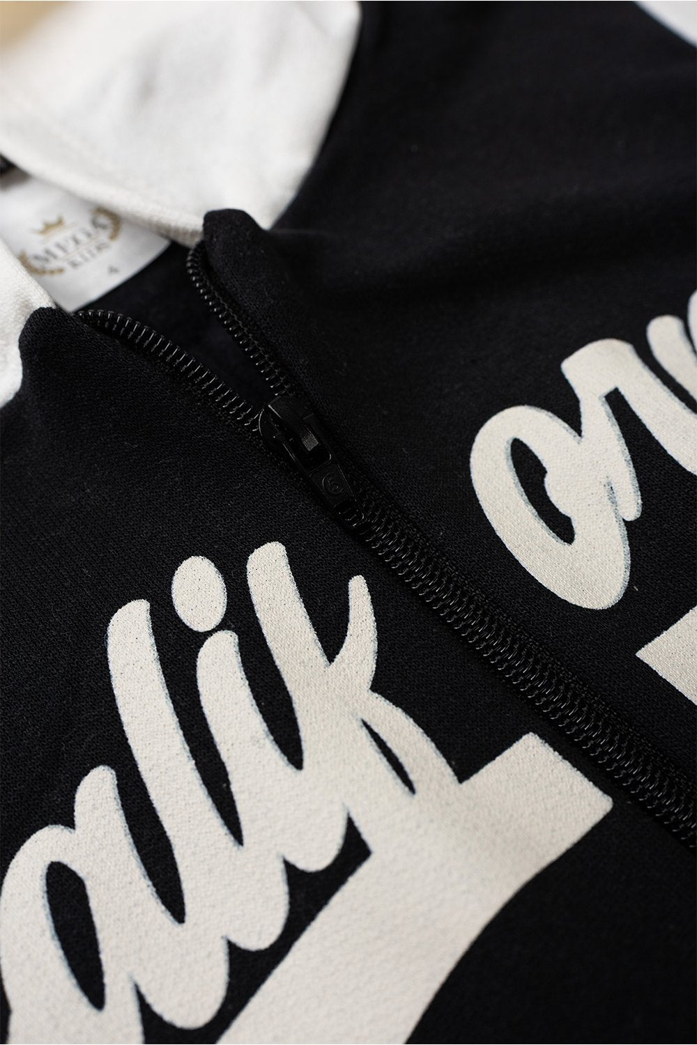 Conjunto Moletom Peluciado Infantil Masculino California - Preto