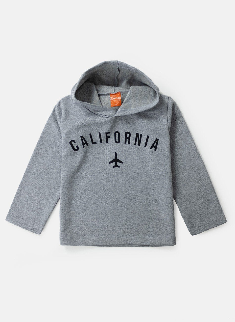 Conjunto Infantil Menino Moletom California Mescla 0662 - Torrox