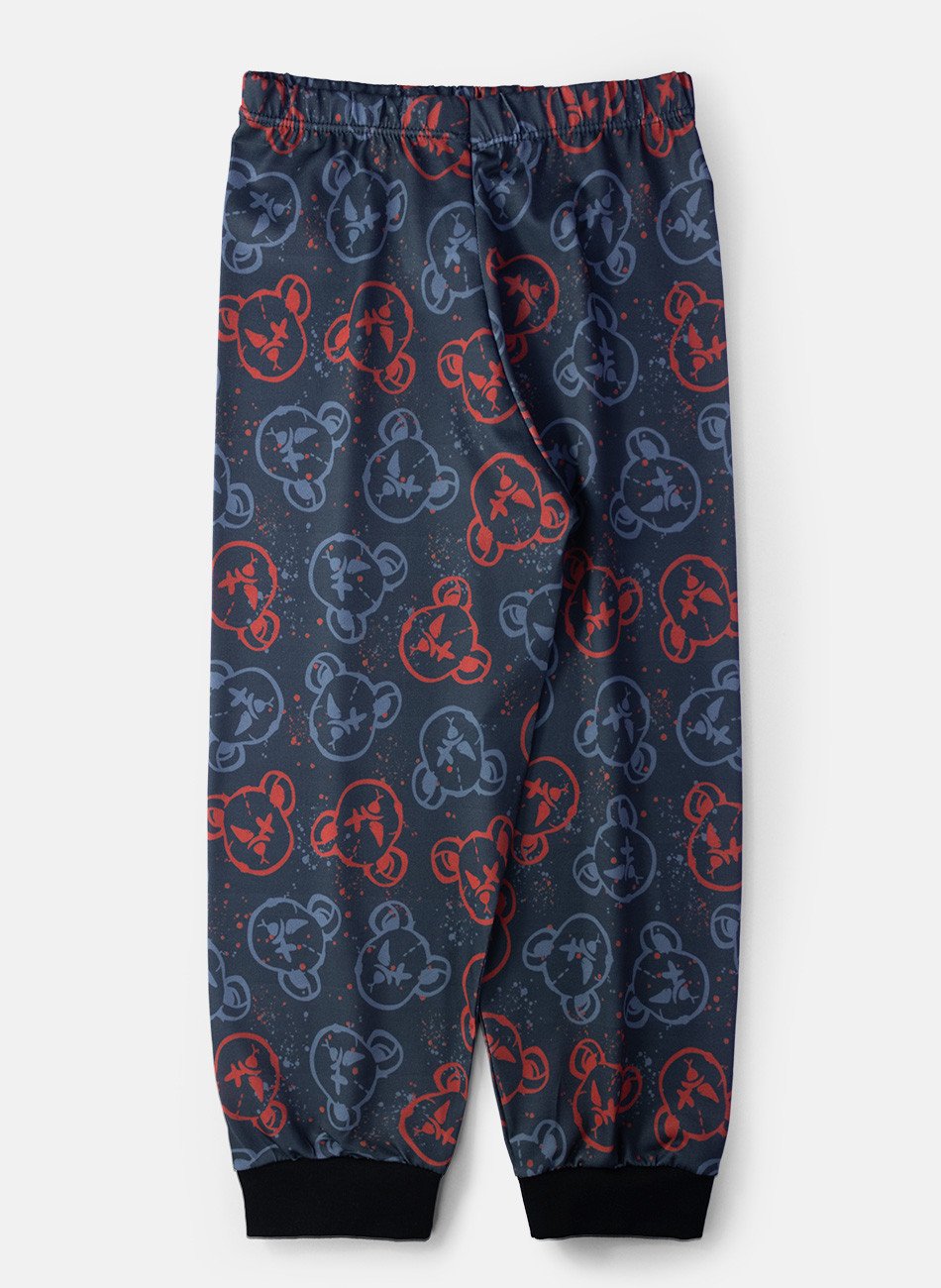 Pijama Infantil Menino Aranha Cinza 012 - Keki Boys