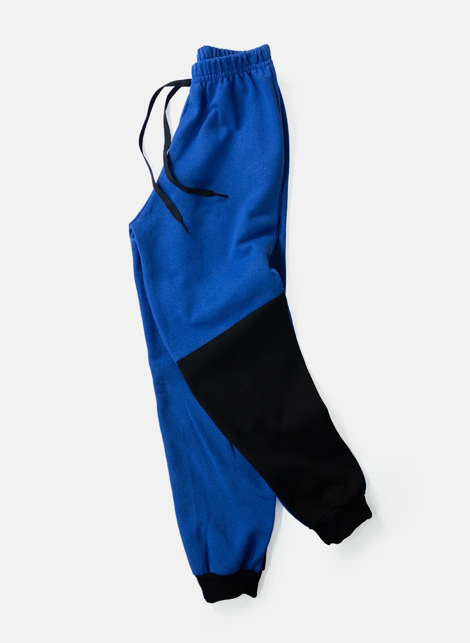 Conjunto Infantil Menino Moletom C/Capuz Break The Routine Azul 0581 - Torrox