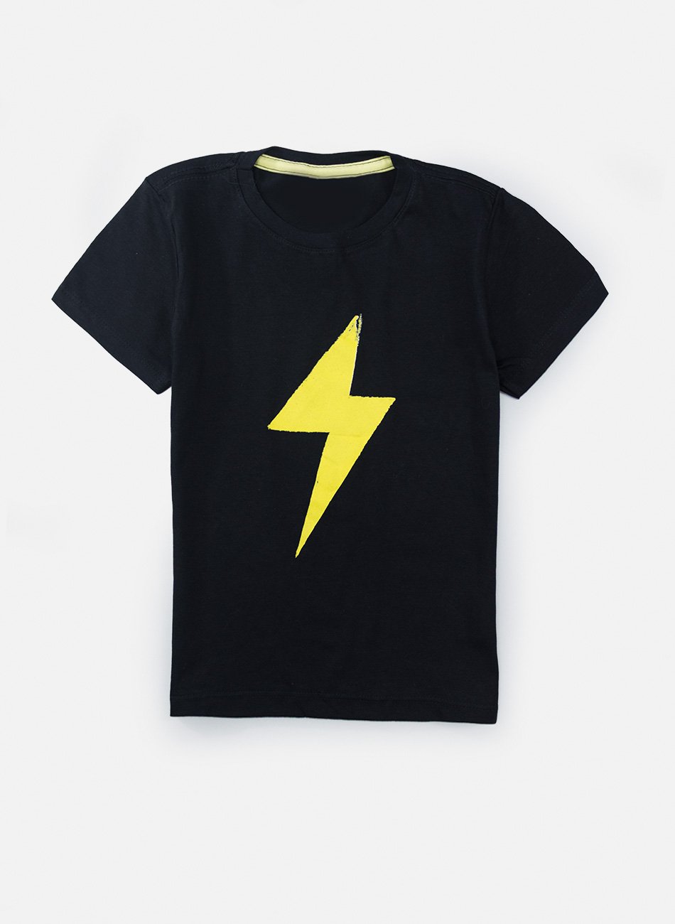 Conjunto Infantil Menino Raio Preto 028 - Keki Boys