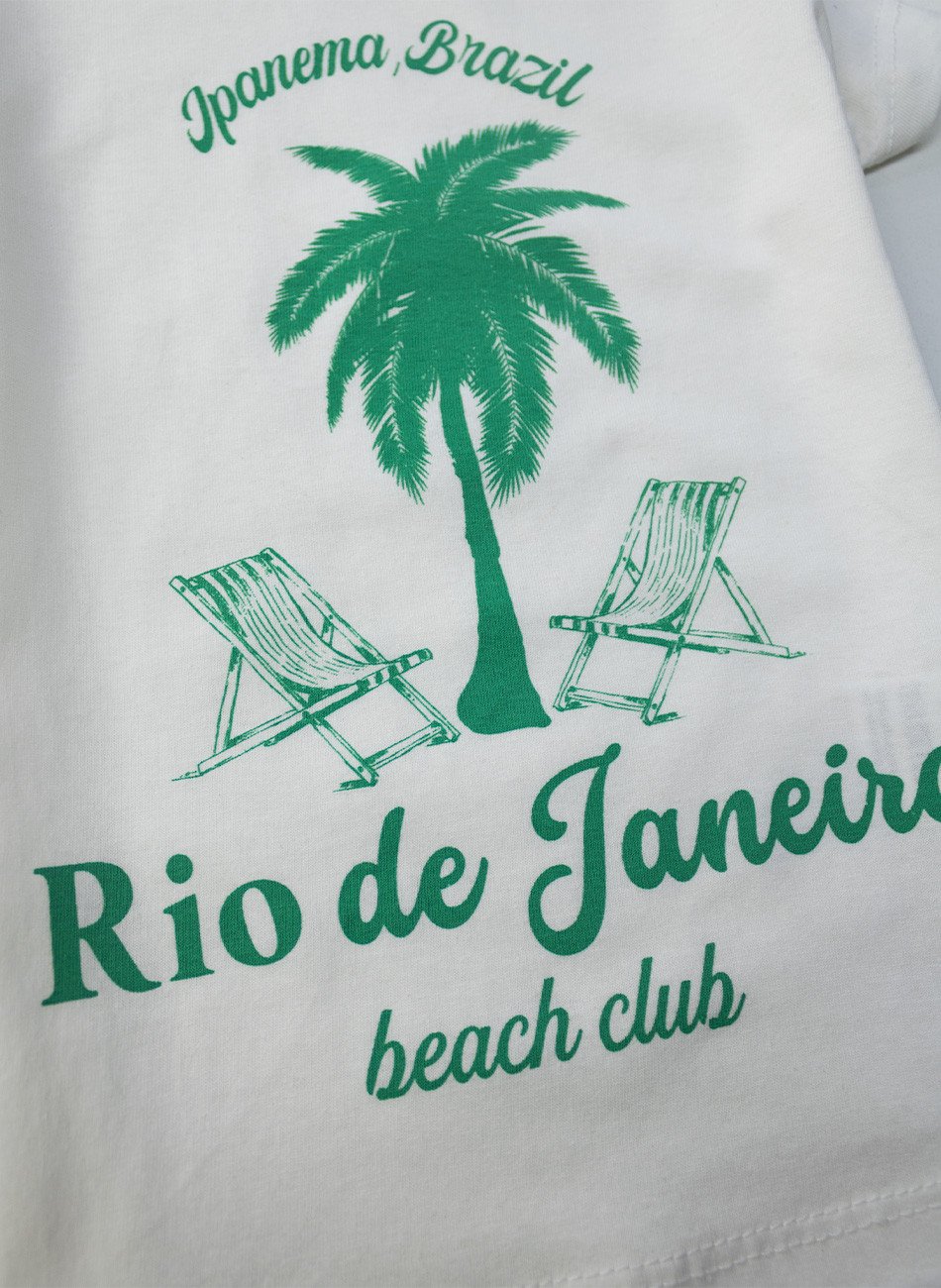 Conjunto Infantil Menina Rio de Janeiro Creme 235 - Laluna