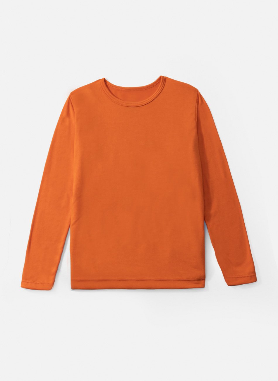 Conjunto Infantil Unissex Térmico Laranja 0203 - Laluna
