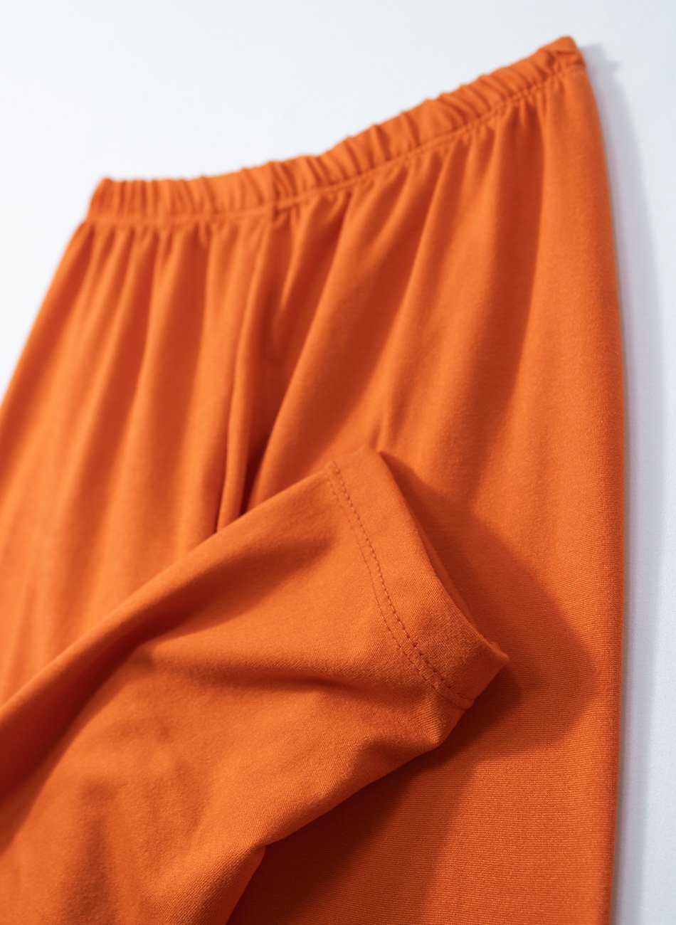 Conjunto Infantil Unissex Térmico Laranja 0203 - Laluna