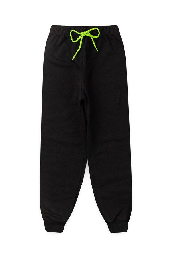 Conjunto Moletom Peluciado Infantil Masculino Emoji - Preto