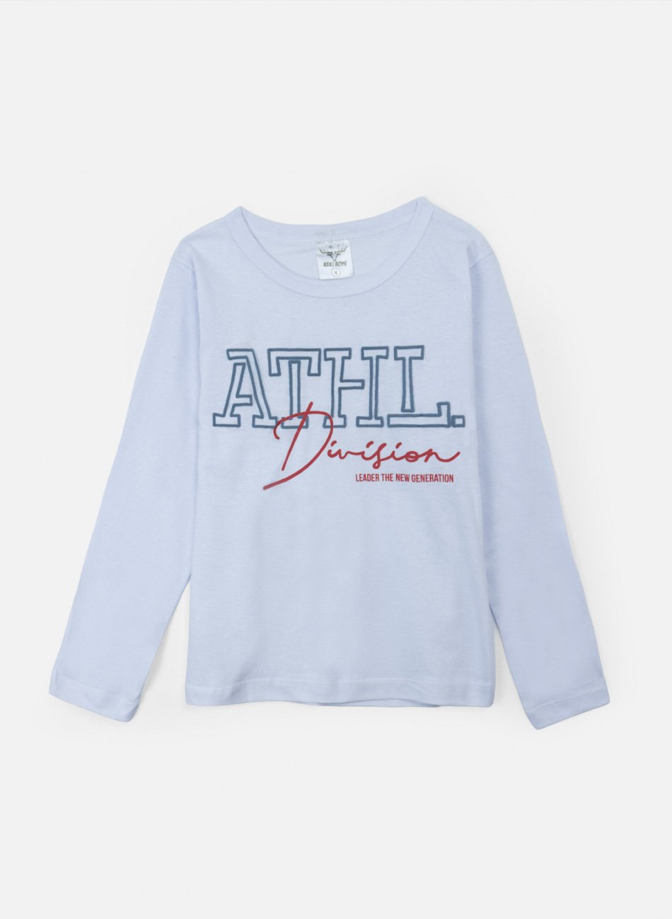 Conjunto Infantil Menino Meia Estação Athl Division Branco 0158 - Keki Boys