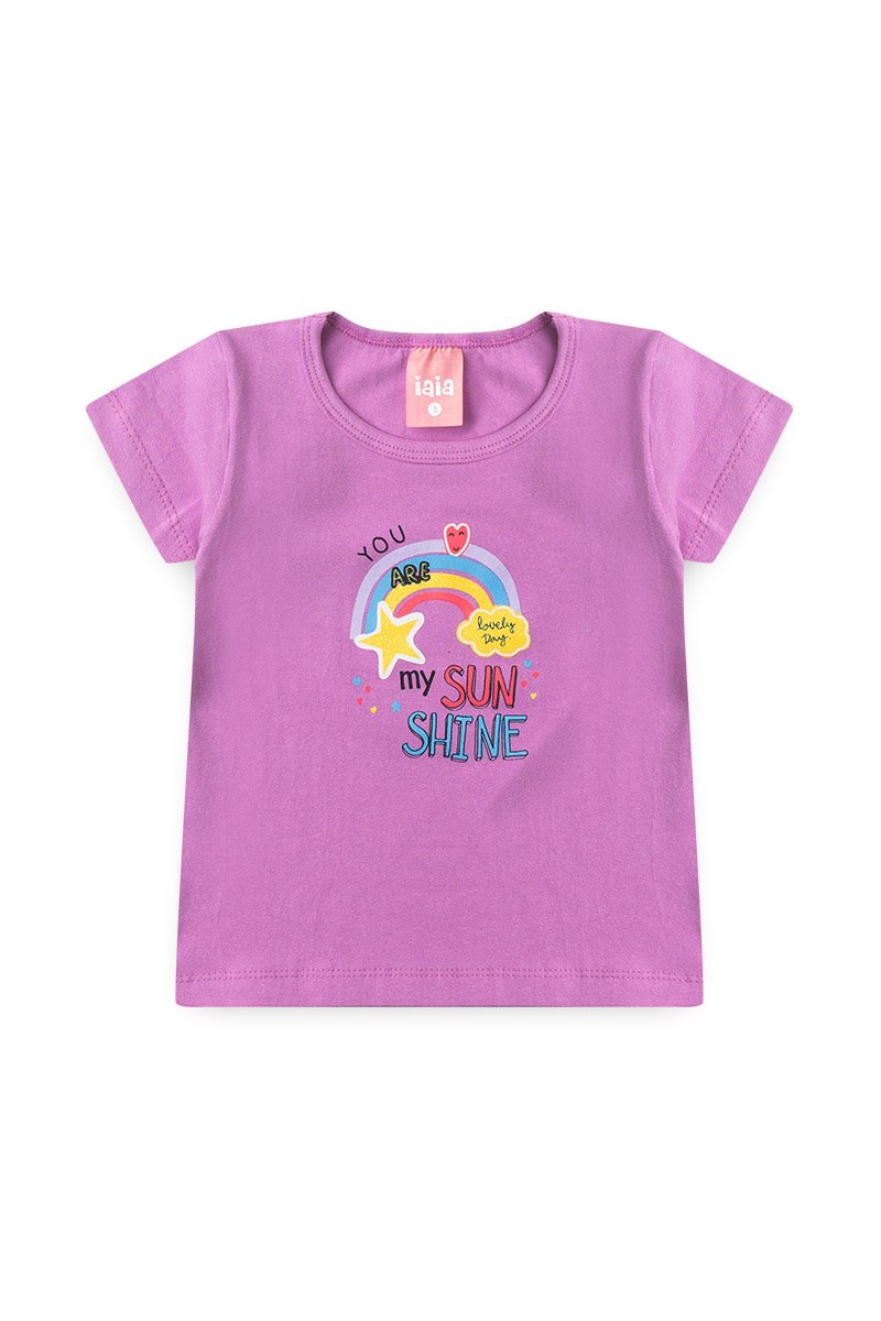 Conjunto Infantil Menina Verão Sun Shine Iaia