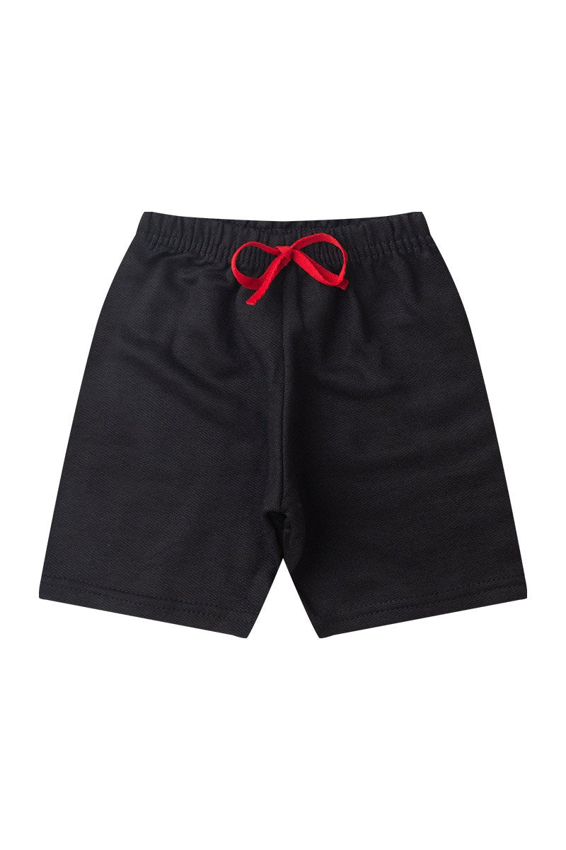 Conjunto Infantil Menino Verão Regata Futebol Kangulu Vermelho