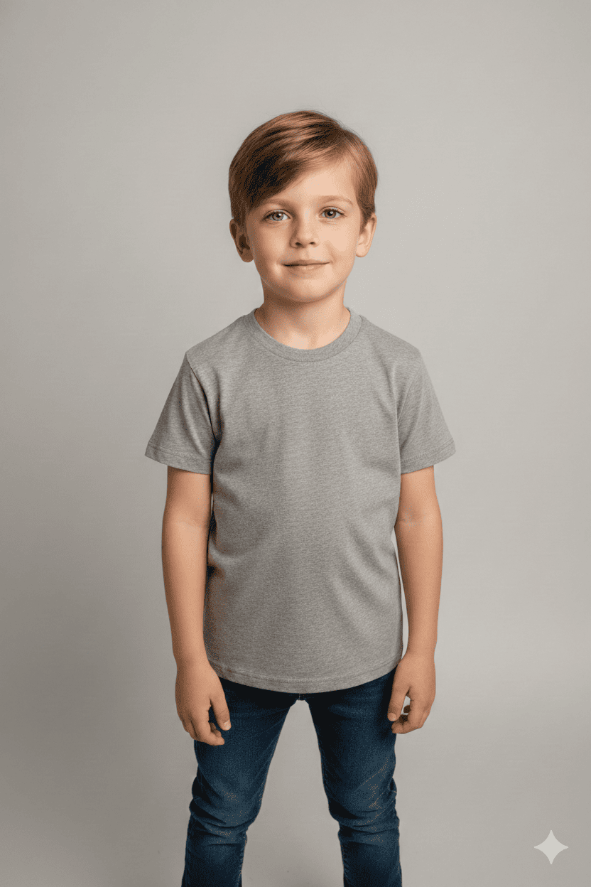 Camiseta Infantil Básica - Mescla
