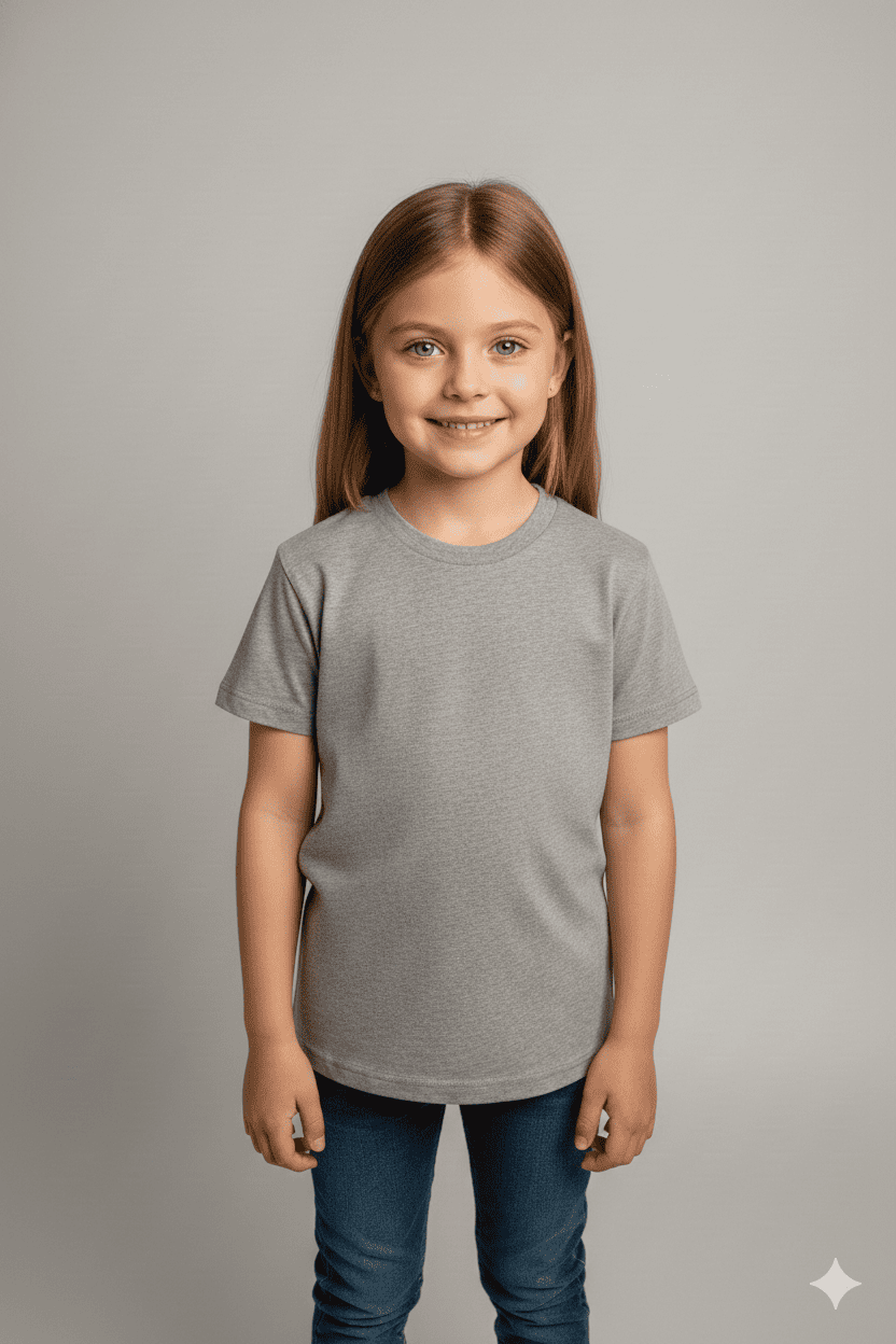 Camiseta Infantil Básica - Mescla