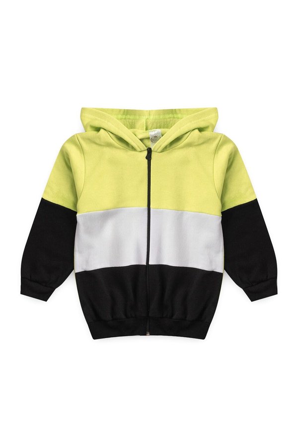 Conjunto Moletom Peluciado Infantil Masculino Três Cores - Verde