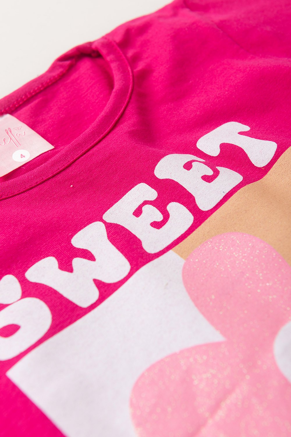 Conjunto Infantil Meia Estação Feminino Sweet Faella - Pink