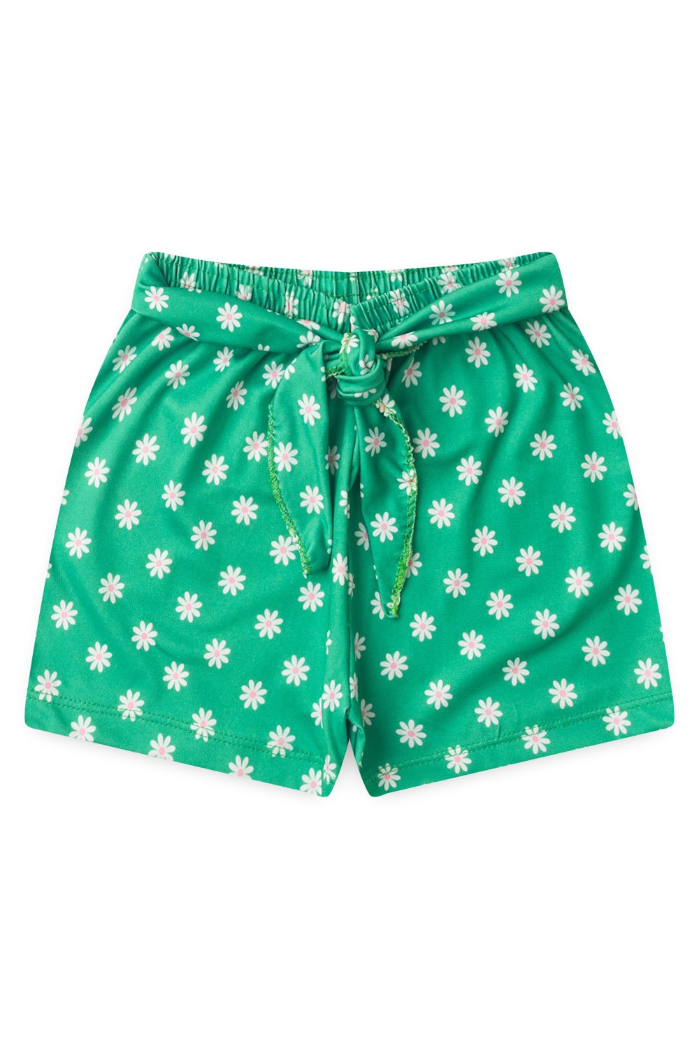 Conjunto Infantil Verão Feminino Regata Gatinha faella - Branco