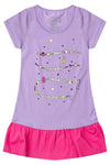 Vestido Infantil Menina Verão Lilás