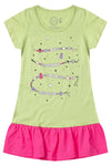 Vestido Infantil Menina Verão Verde