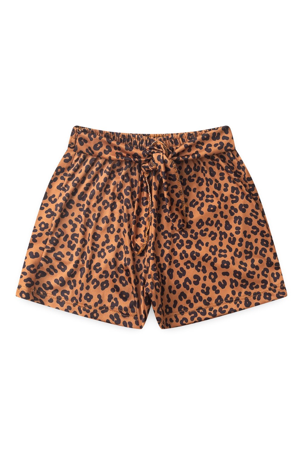 Conjunto Cropped Infantil Verão Feminino Love Oncinha - Preto