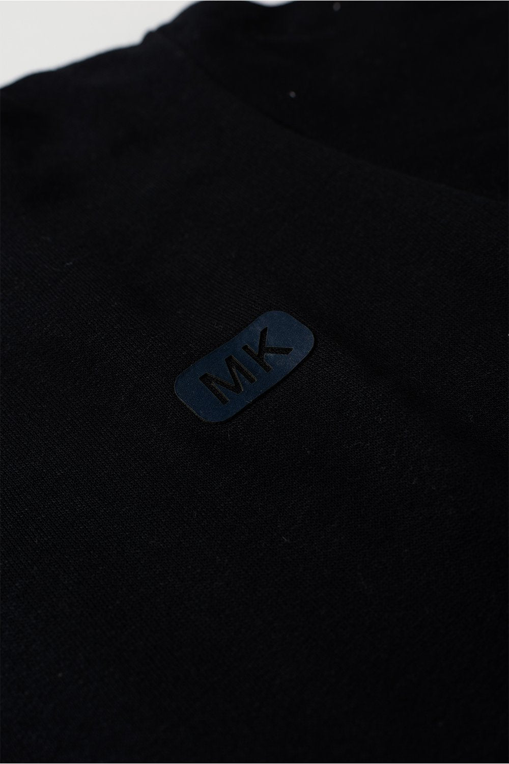 Conjunto Moletom Peluciado Infantil Masculino Canguru - Preto