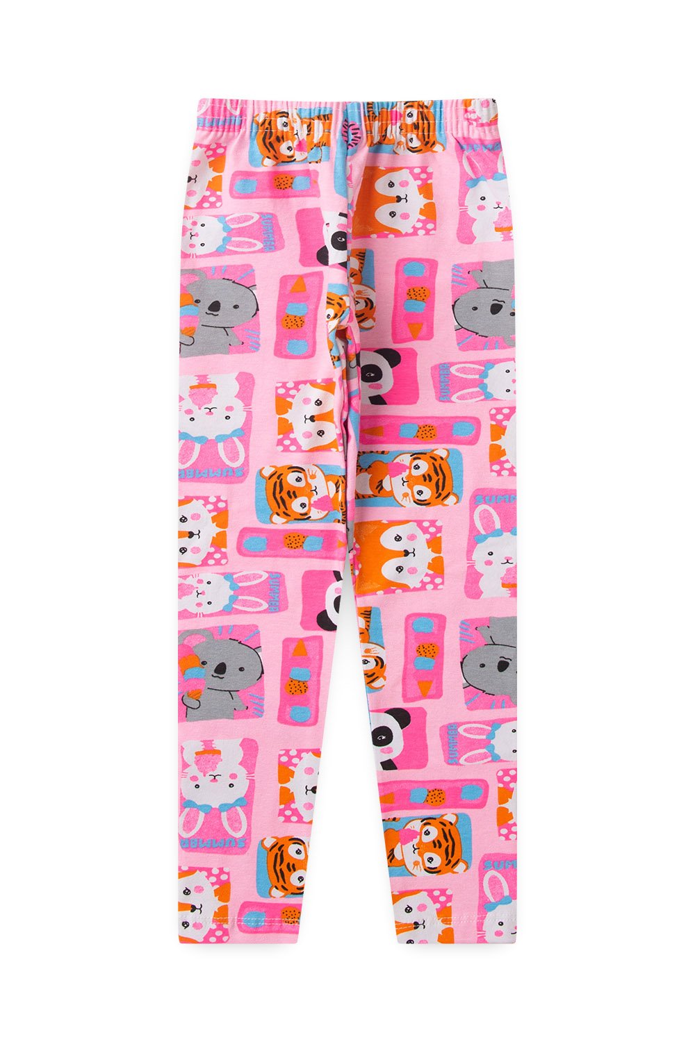 Conjunto Infantil Meia Estação Feminino Pandinha - Azul