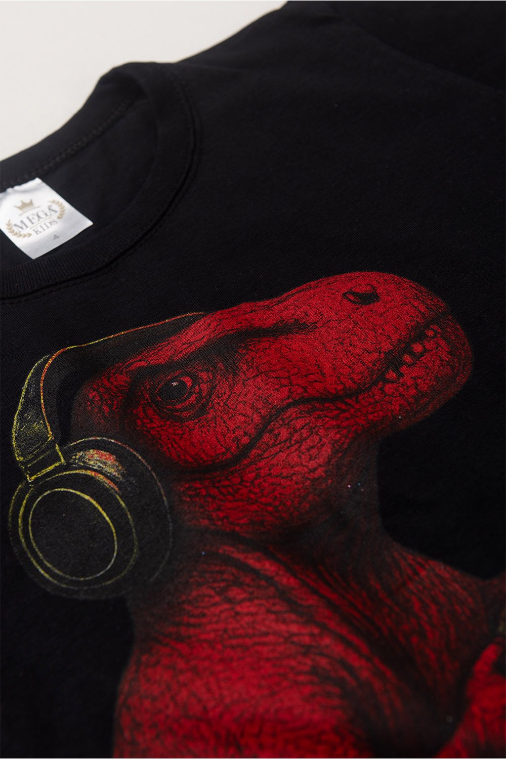 Conjunto Infantil Masculino Dino Vermelho - Preto