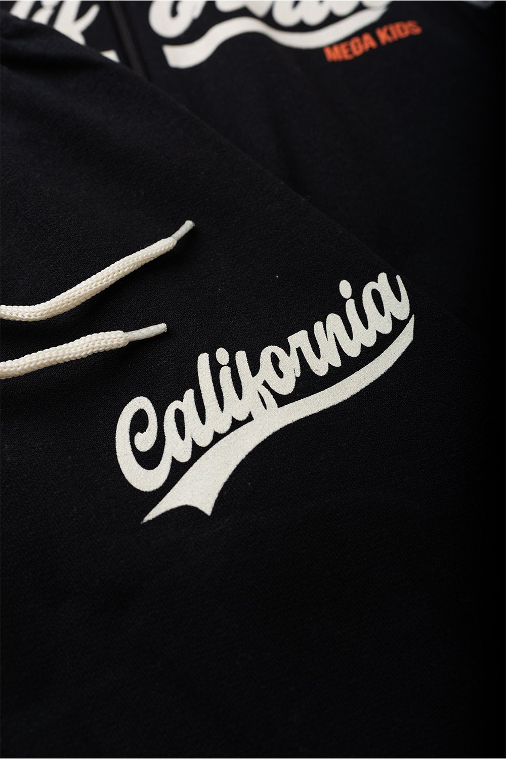 Conjunto Moletom Peluciado Infantil Masculino California - Preto