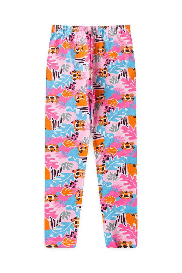 Conjunto Infantil Meia Estação Feminino Tigre Faella - Off White