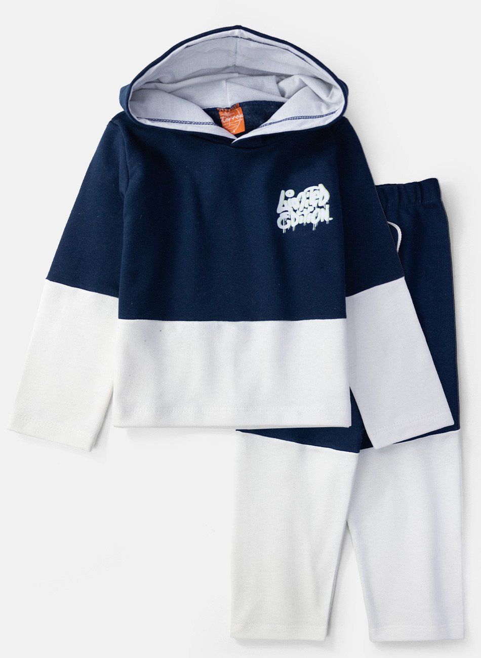 Conjunto Infantil Menino Moletom Limited Edition Marinho 0683 - Torrox