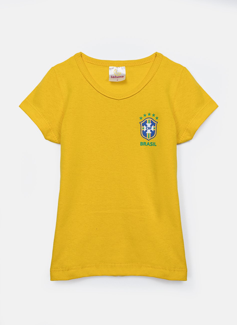 Conjunto Infantil Menina Copa do mundo Azul 465 - Laluna