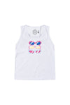 Conjunto Infantil Menina Óculos Verão Branco