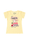 Conjunto Infantil Menina Pacotinho Verão Amarelo