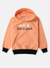 Conjunto Infantil Menina Moletom Life Is Good Sunset 0320 - Laluna