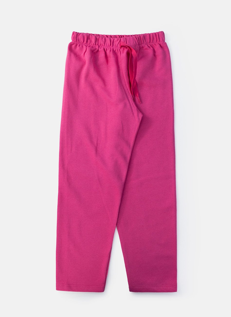 Conjunto Infantil Menina Moletom Love Pink 139 - Laluna