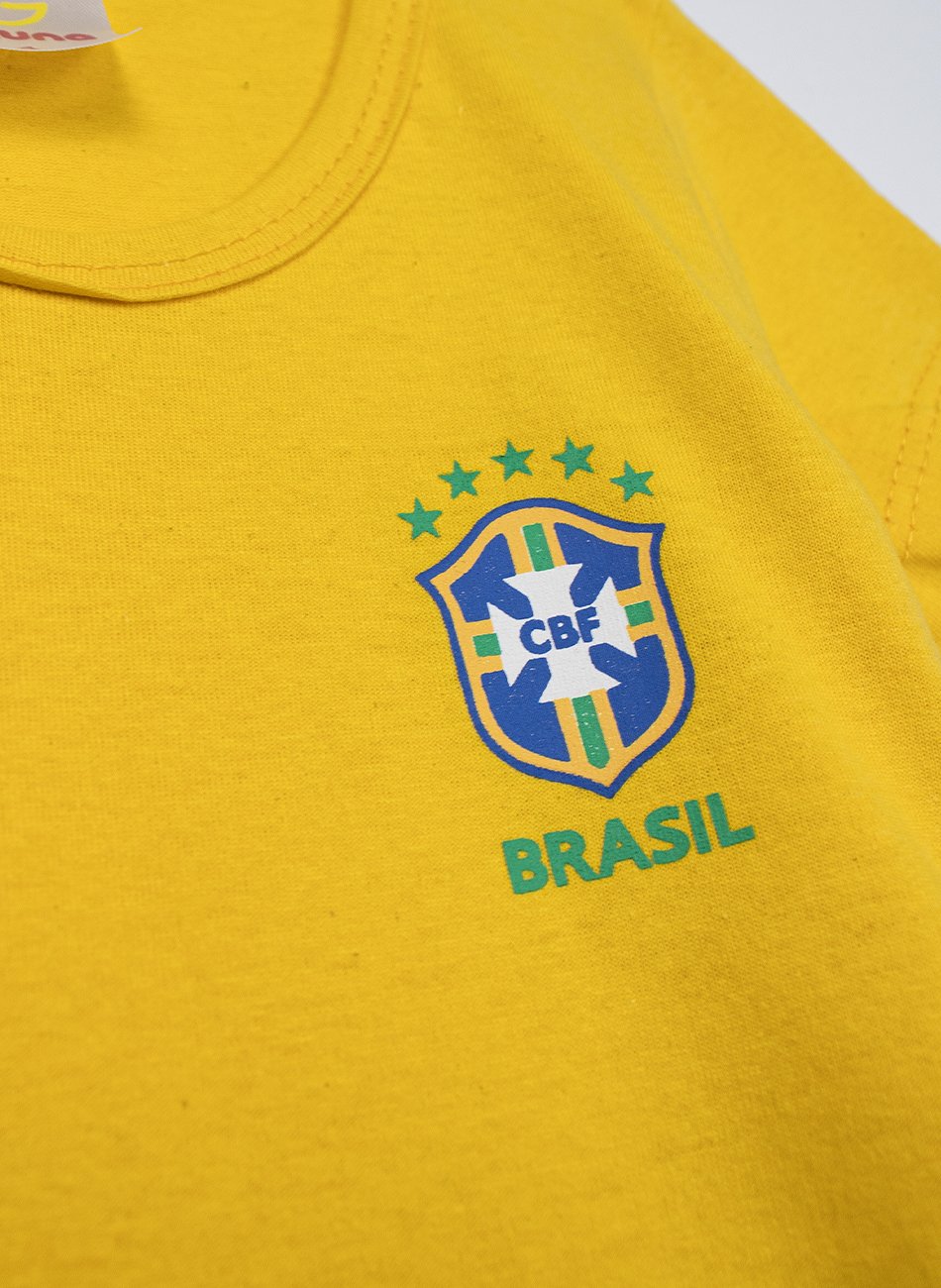 Conjunto Infantil Menina Copa do mundo Azul 465 - Laluna