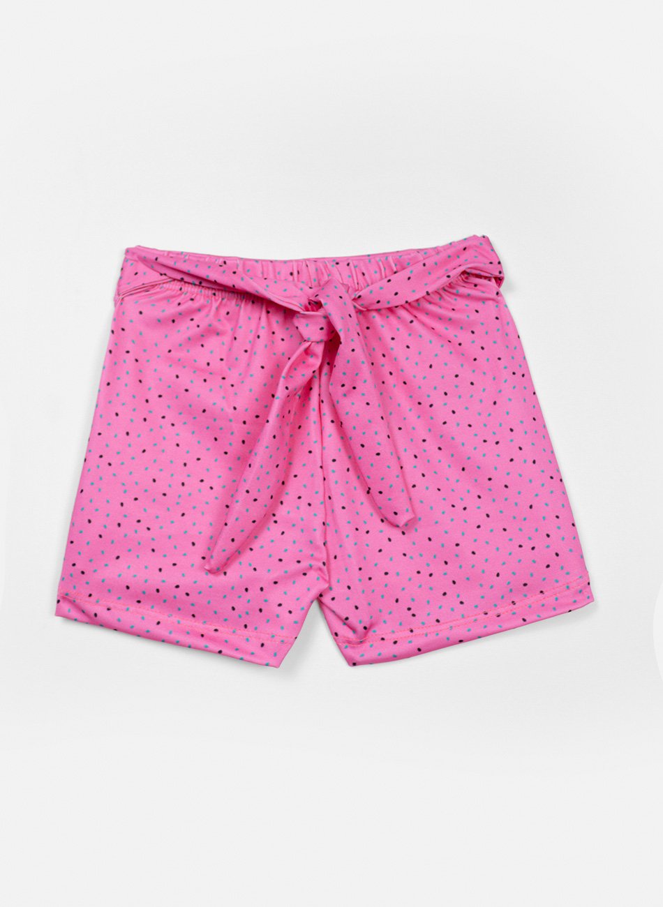 Conjunto Infantil Menina Summer Melancia Rosa 0754 - Laluna