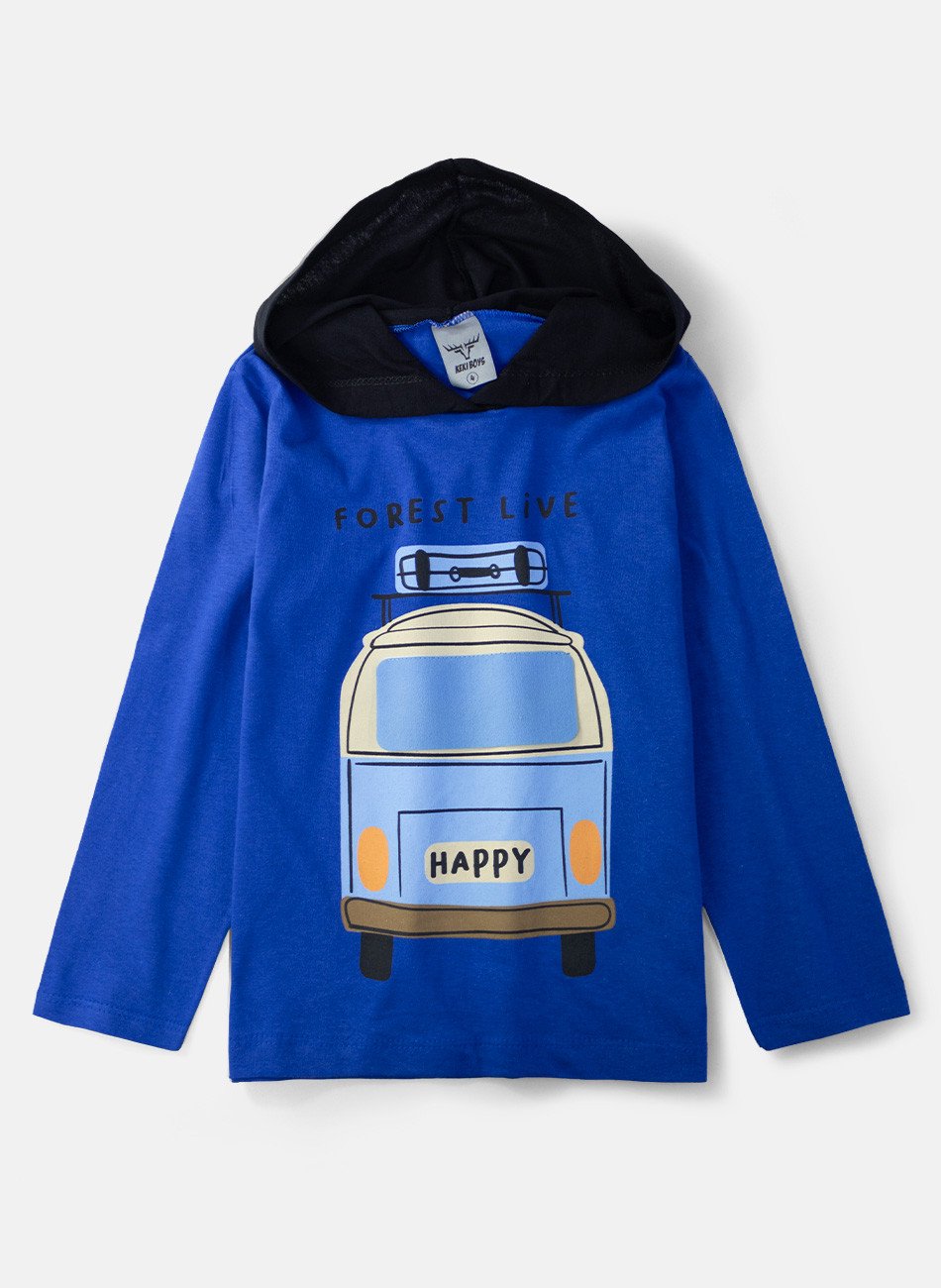 Conjunto Infantil Menino Meia Estação C/Capuz Happy Royal 0321 - Keki Boys