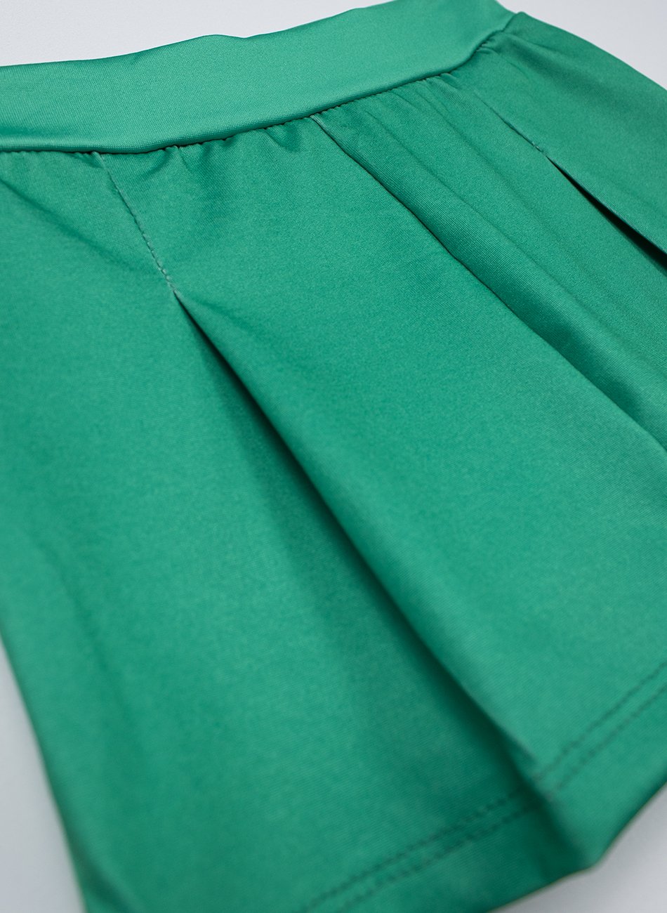 Conjunto Infantil Menina Copa do mundo Verde 466 - Laluna
