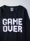 Pijama Infantil Menino Game Over Preto 004 - Keki Boys