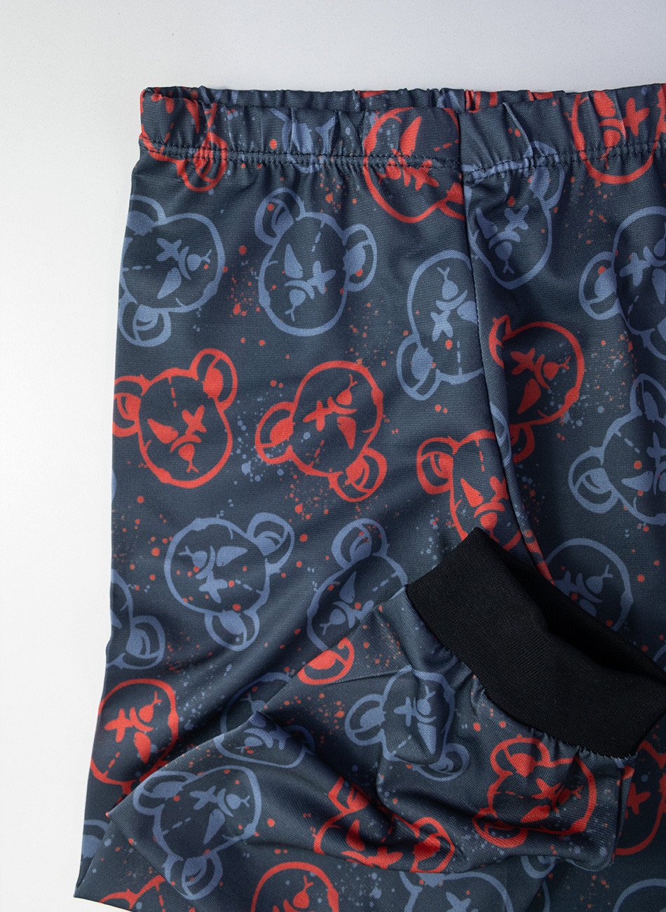 Pijama Infantil Menino Aranha Cinza 012 - Keki Boys