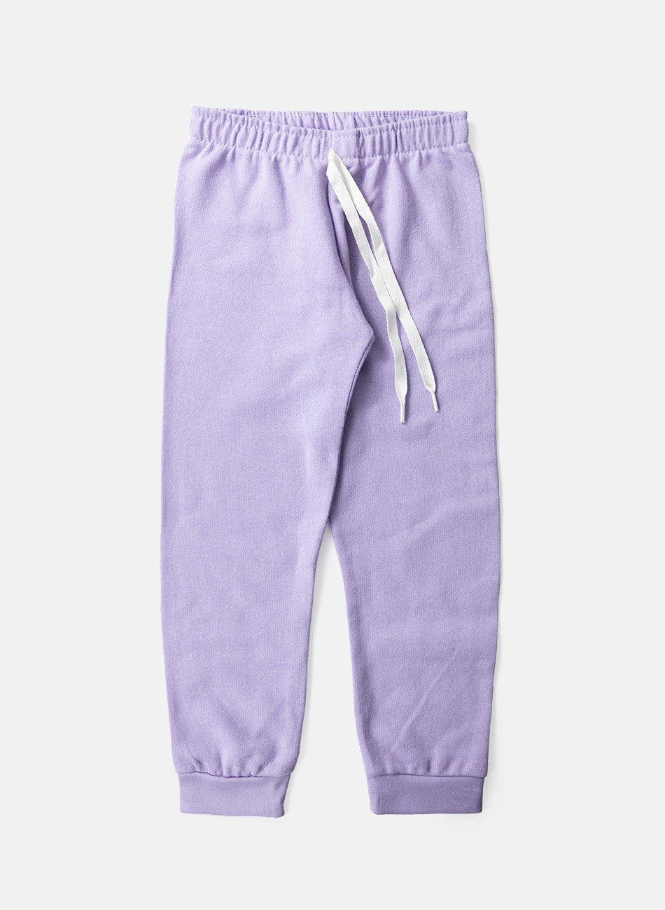 Conjunto Infantil Menina Moletom Girafa com Óculos Lilás 0045 - Laluna