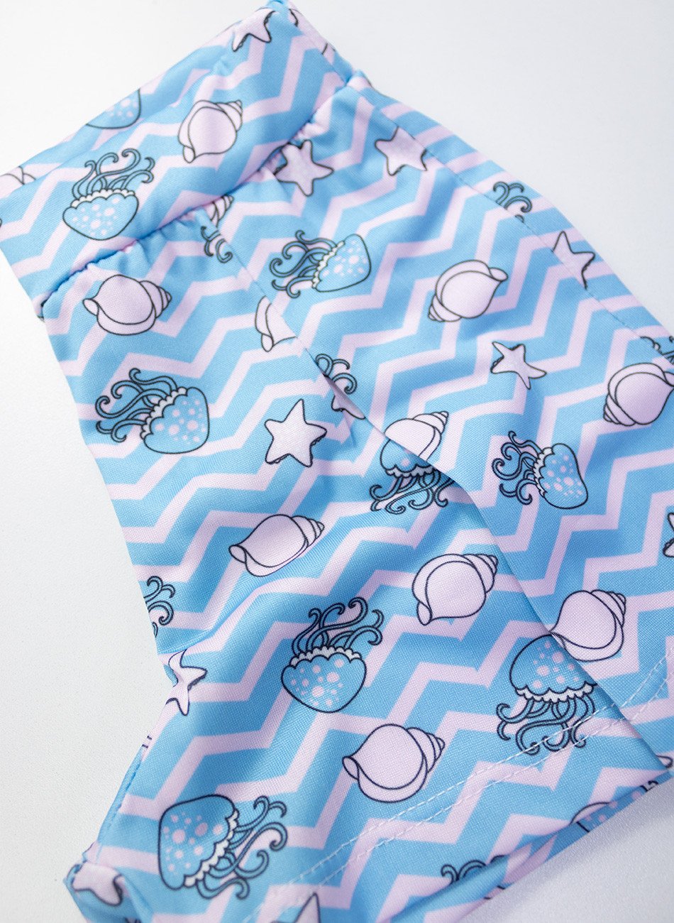 Conjunto Infantil Menina Mermaid Cute Creme 04 - Laluna