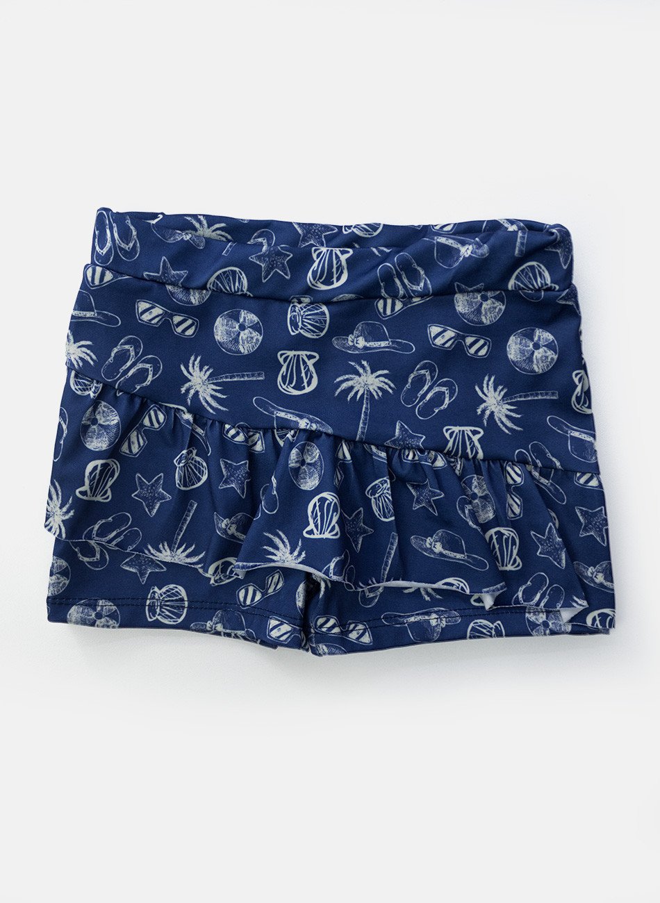 Conjunto Infantil Menina Rio de Janeiro Creme 235 - Laluna