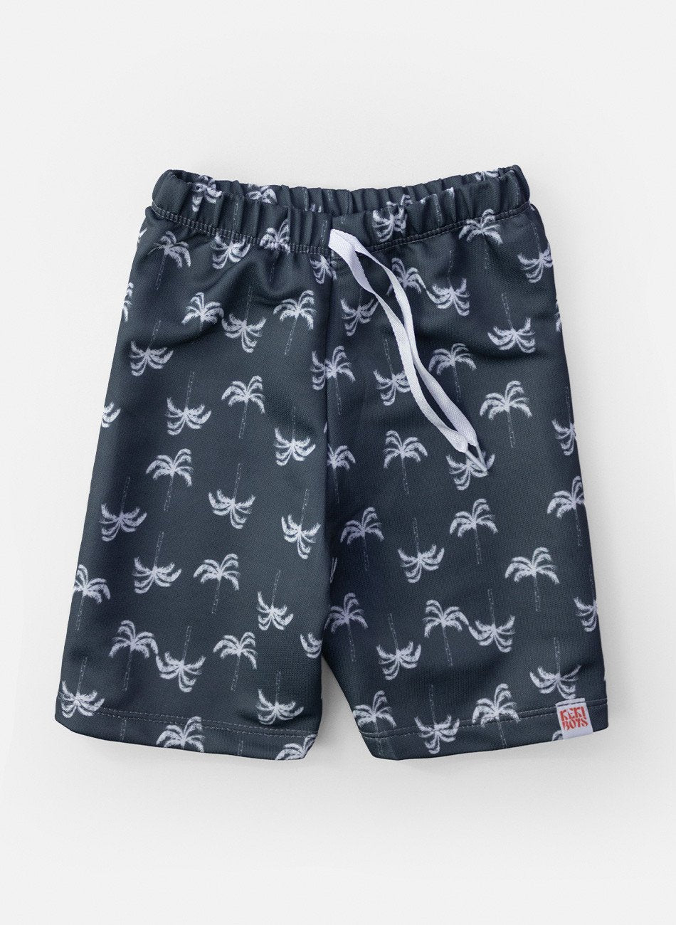 Conjunto Infantil Menino Palmeira Cool Branco 0406 - Torrox
