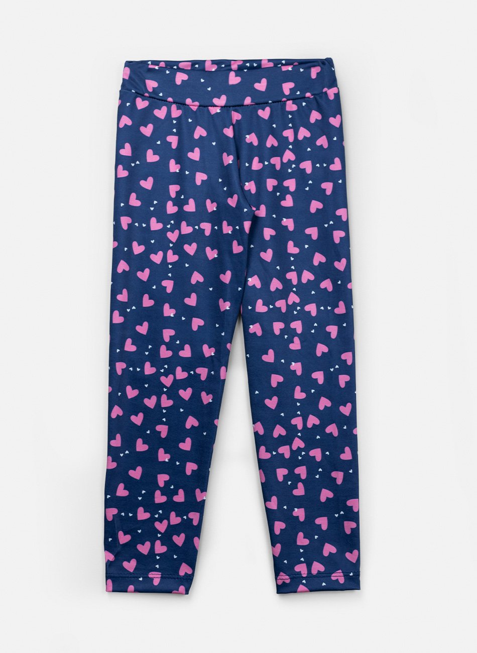 Conjunto Infantil Menina Meia Estação Meow Rosa 0445 - Laluna