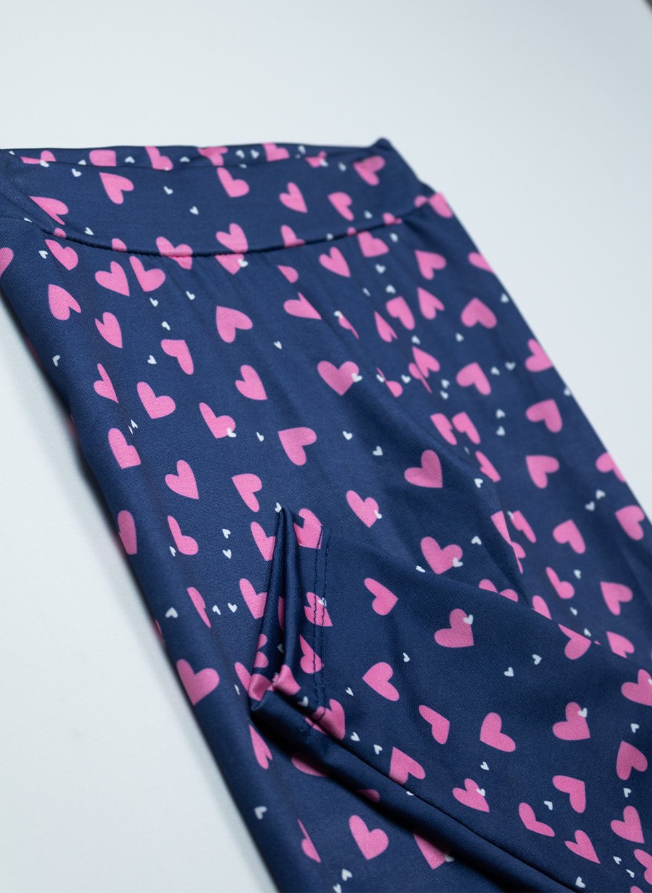 Conjunto Infantil Menina Meia Estação Meow Rosa 0445 - Laluna