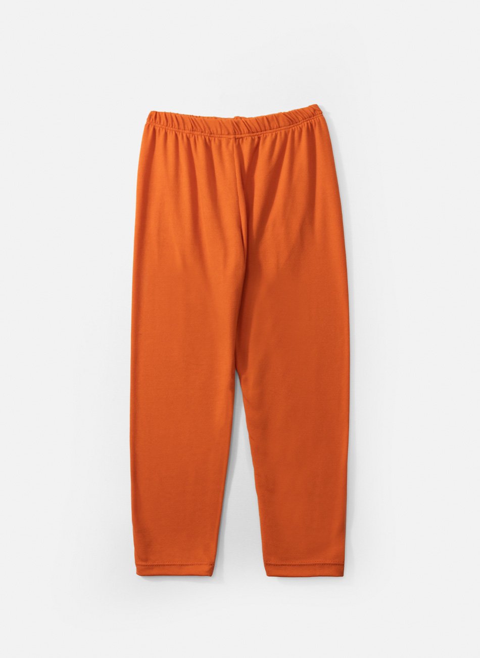 Conjunto Infantil Unissex Térmico Laranja 0203 - Laluna