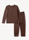 Conjunto Infantil Unissex Térmico Marrom 0203 - Laluna
