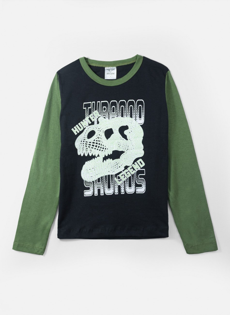 Conjunto Infantil Menino Meia Estação Hunter Legends Preto 0155 - Keki Boys