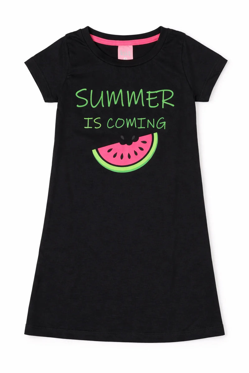 Vestido Infantil Menina Summer Iaia Preto