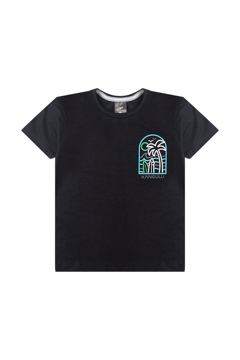 Conjunto Infantil Menino Verão Surf Kangulu Mescla
